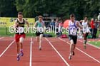 Mens 400 metres at the Northern Inter-Counties under-17s and 15s at Witton Park, Blackburn. Photo: David T. Hewitson/Sports for All Pics